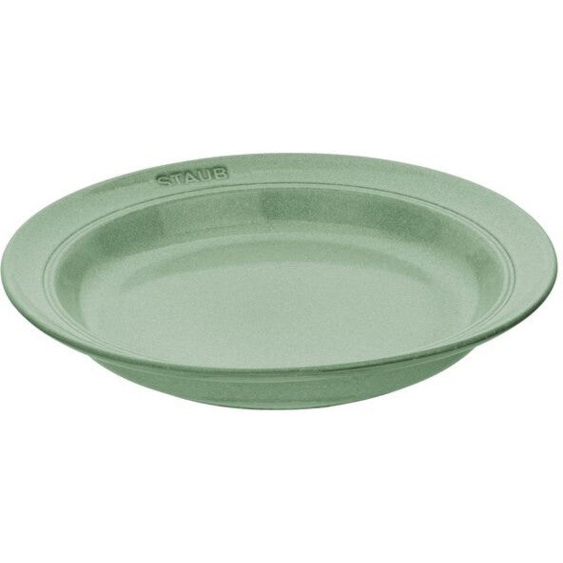 Staub - Dining Line 24 cm Sage Round Plate - 1010461