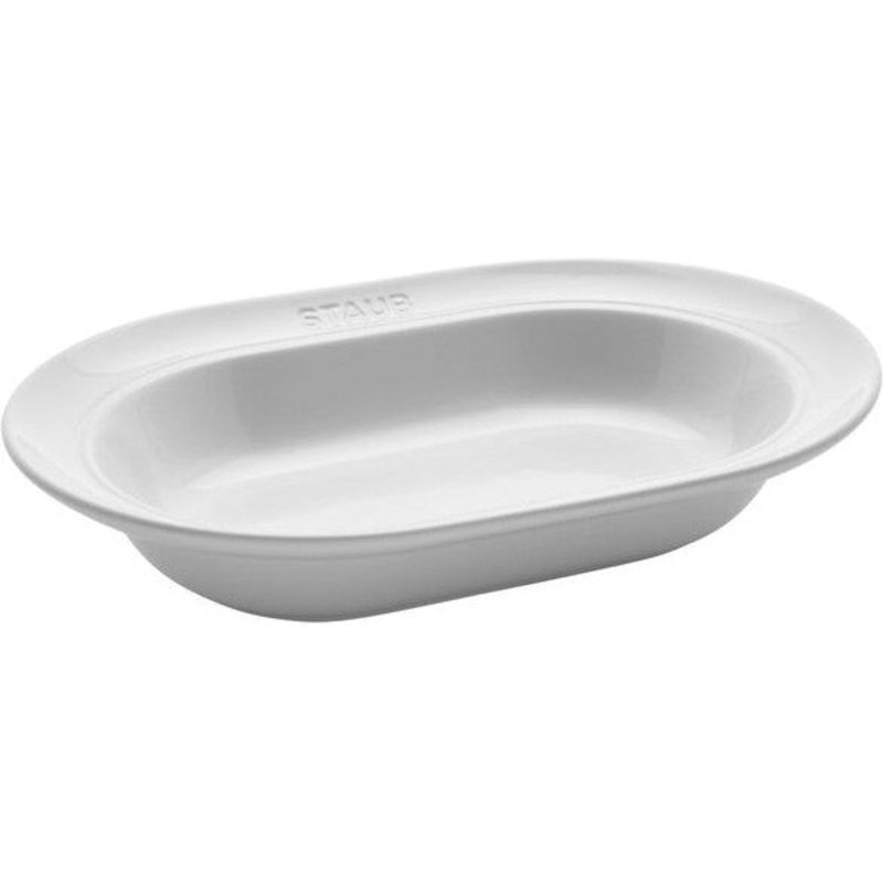 Staub - Dining Line White Oval Serving Dish - 1021471