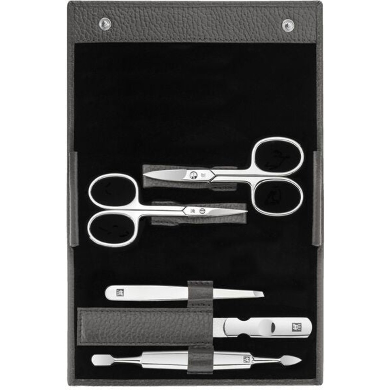 Zwilling - 5 PC Anthracite Leather Pocket Case - 1021384