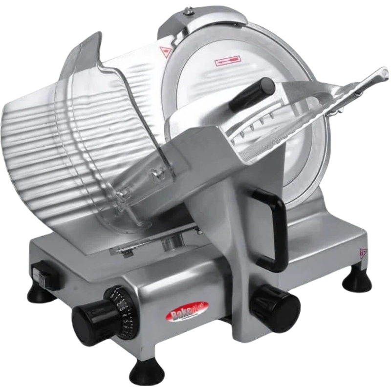 Bakemax - 12" Commercial Countertop Gravity Feed Meat Slicer - BMMSM12