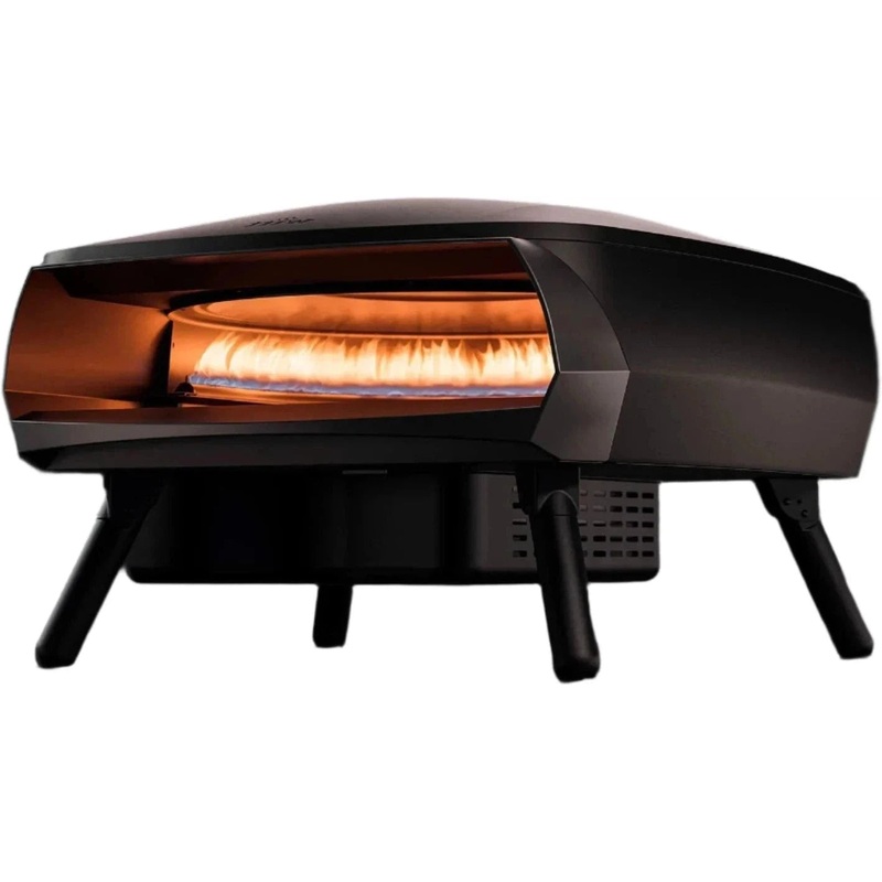 Witt - ETNA FERMO 1-Burner Black Pizza Oven - WI80650059