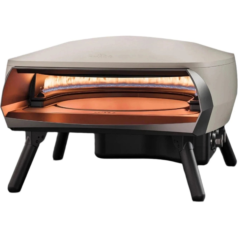 Witt - ETNA ROTANTE 2-Burner Stone Pizza Oven - WI80650065