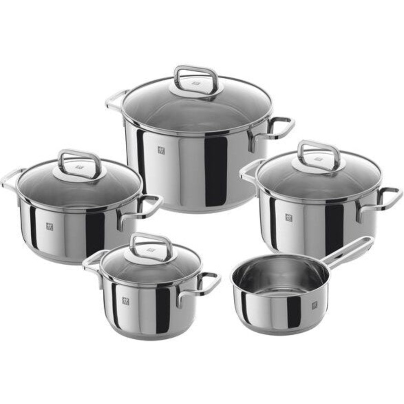 Zwilling - Quadro 9 PC Stainless Steel Cookware Set - 1006087