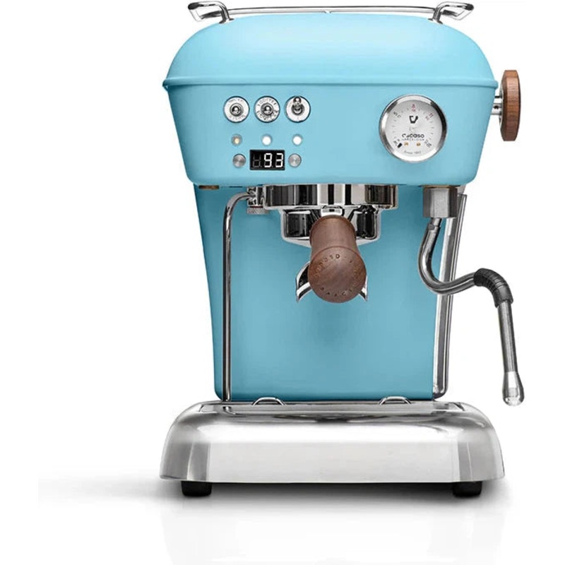 Ascaso - Dream PID PF Espresso Machine 120V Blue/Wood - DR.591 (Special Order Item, ETA 3-4 Weeks)