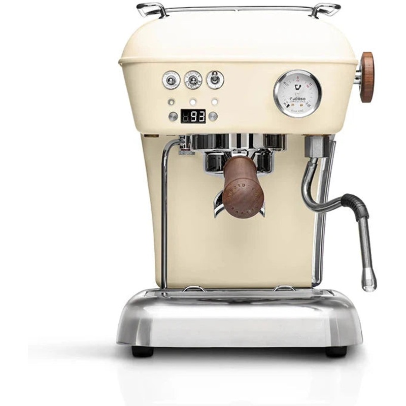 Ascaso - Dream PID PF Espresso Machine 120V Cream/Wood - DR.595 (Special Order Item, ETA 3-4 Weeks)