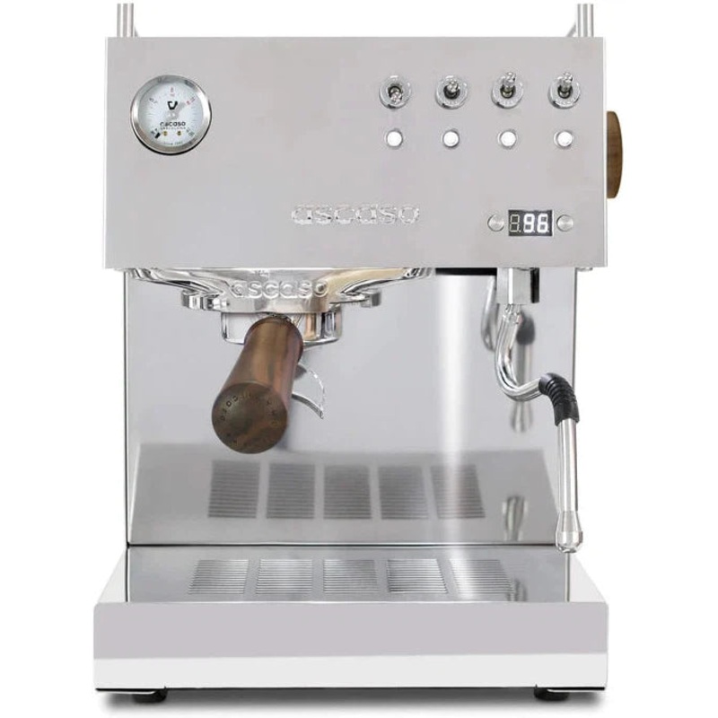 Ascaso - UNO PID PF Espresso Machine 120V Inox/Wood - UNO111 (Special Order Item, ETA 3-4 Weeks)