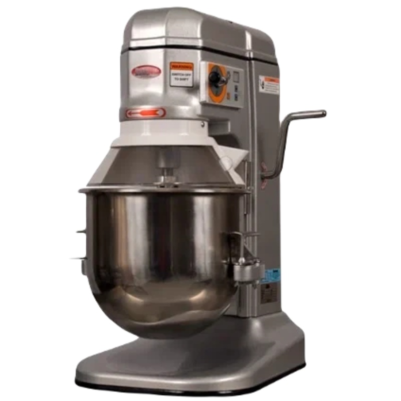 Bakemax - 12 QT 73 Speed Heavy Duty Gear Driven Countertop Planetary Mixer - BMPM012