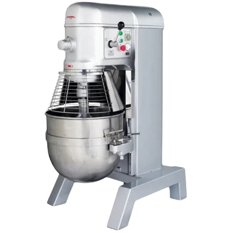 Bakemax - 120 QT Heavy Duty Belt Driven Countertop Planetary Mixer - BMPM120