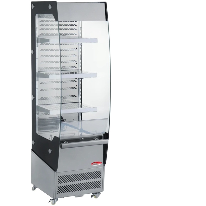 Bakemax - 19" Grab and Go Refrigerated Floor Display Merchandiser - BMGG019