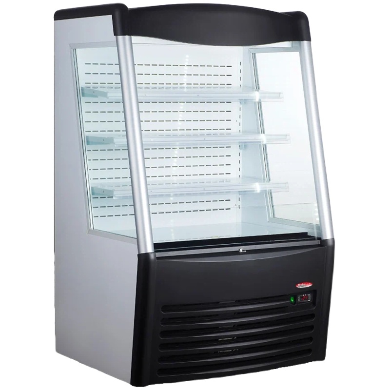 Bakemax - 36" Grab and Go Refrigerated Floor Display Merchandiser - BMGG036