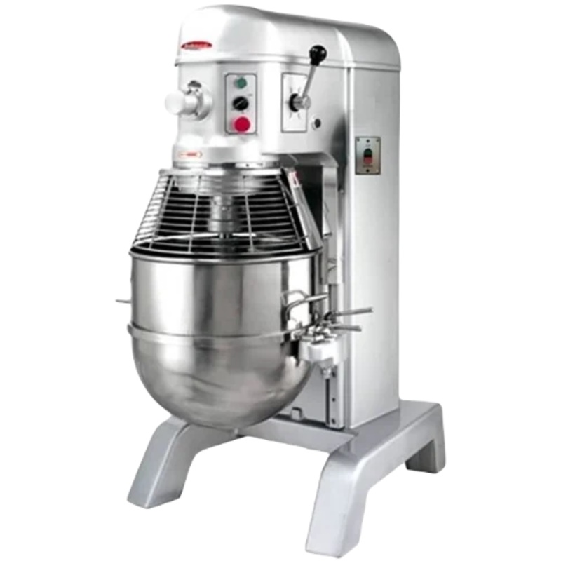Bakemax - 60 QT 4 Speed Heavy Duty Gear Driven Countertop Planetary Mixer - BMPM060