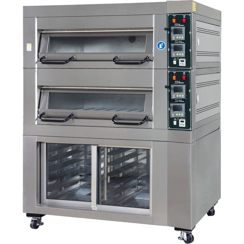 Bakemax - BMS Series Storage Cabinet for Single & Double Deck Ovens - BMSDDS1