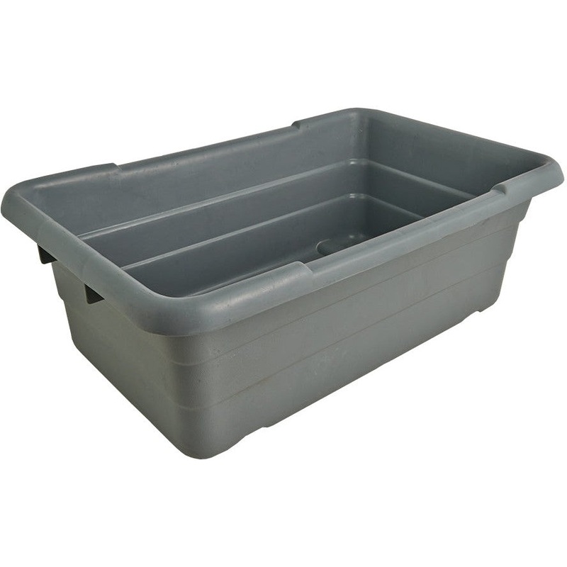 Winholt - 16 x 25 x 8 Pcolyethylene Gray Lug - WHPL-8GY (Non-Cancelable Item, ETA 2-4 Weeks, SPECIAL ORDER)