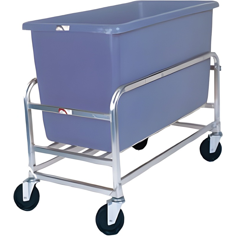 Winholt - 8 Bushel Blue Tub Aluminum Bulk Mover - 30-8-AL-BL (Non-Cancelable Item, ETA 2-4 Weeks, SPECIAL ORDER)
