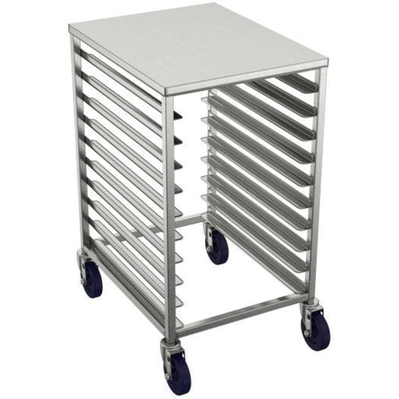 Winholt - 10-18 Trays, Holds End Loading Half Height Pan Racks - AL-1810-H (Non-Cancelable Item, ETA 2-4 Weeks, SPECIAL ORDER)