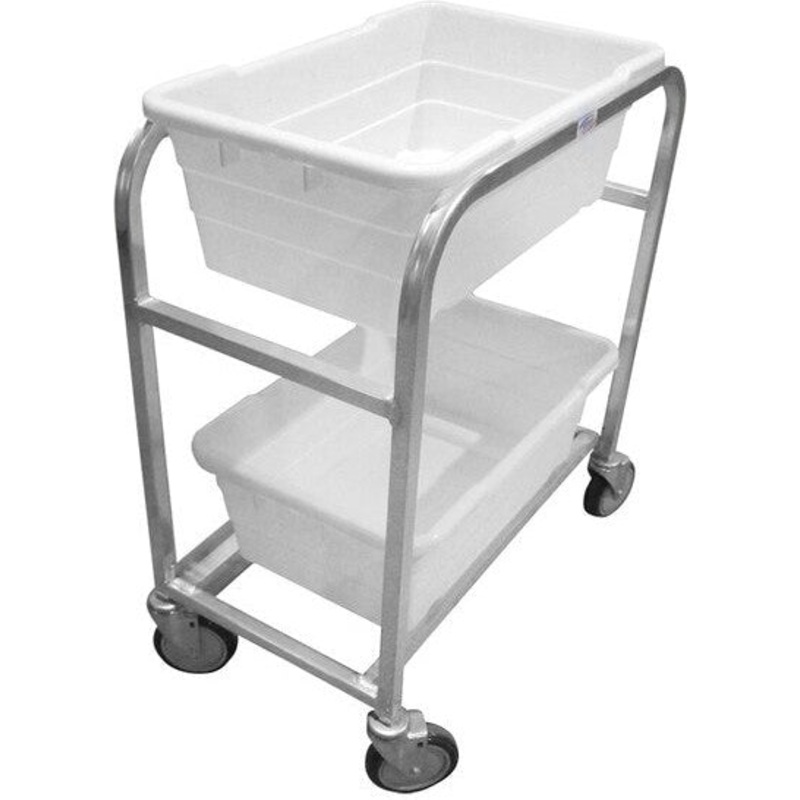 Winholt - 2 Lug Capacity Aluminum Mobile Lug Cart - AL-L-2-BP (Non-Cancelable Item, ETA 2-4 Weeks, SPECIAL ORDER)