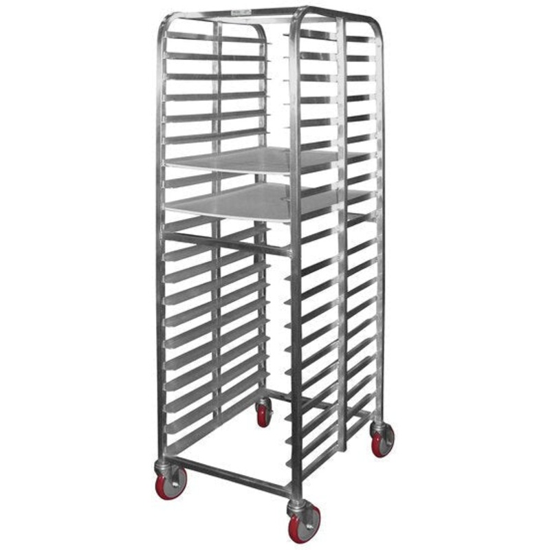 Winholt - 20 Assembled Pan End Load Aluminum Bun / Sheet Pan Rack - AL-1810B-XB (Non-Cancelable Item, ETA 2-4 Weeks, SPECIAL ORDER)