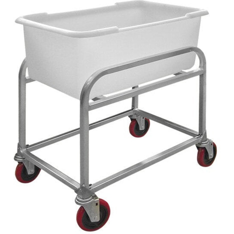 Winholt - 3 Bushel White Tub Aluminum Bulk Mover - BLC-1 (Non-Cancelable Item, ETA 2-4 Weeks, SPECIAL ORDER)