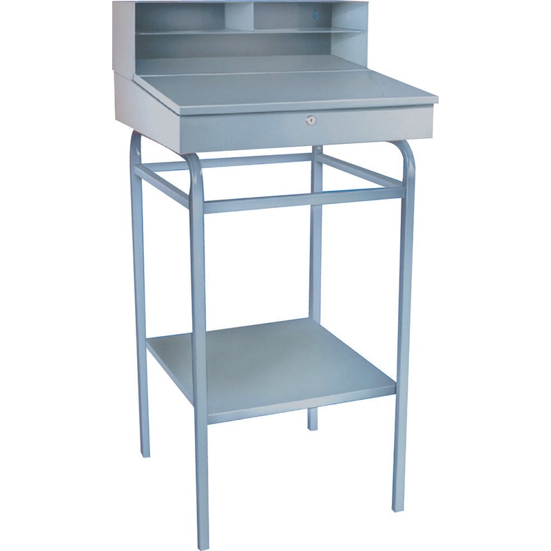 Winholt - 32" Stainless Steel Stationary Receiving Shop Desk - RDSWN-2 (Non-Cancelable Item, ETA 2-4 Weeks, SPECIAL ORDER)