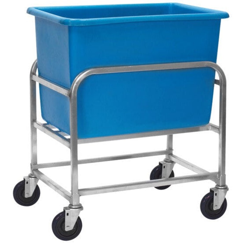 Winholt - 6 Bushel Blue Tub Aluminum Bulk Mover - 30-6-A-BL (Non-Cancelable Item, ETA 2-4 Weeks, SPECIAL ORDER)