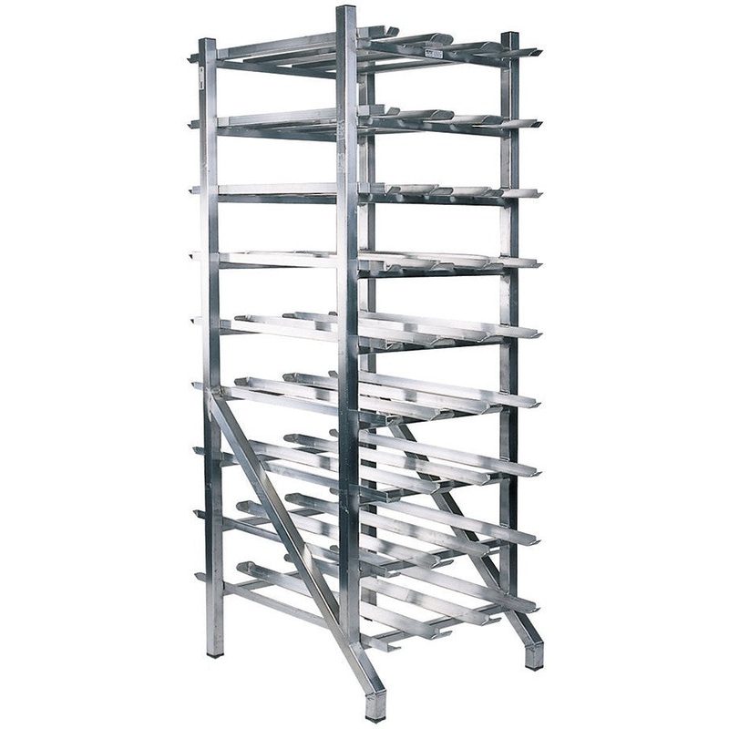 Winholt - Mobile #10 and #5 Can Rack Full Size Aluminum Can Rack - CR-162M (Non-Cancelable Item, ETA 2-4 Weeks, SPECIAL ORDER)