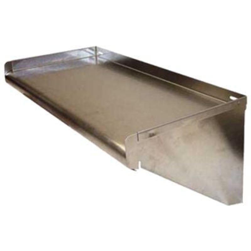 Winholt - 120" x 10" Stainless Steel Wall-Mounte Shelf - SSWMS1010 (Non-Cancelable Item, ETA 2-4 Weeks, SPECIAL ORDER)