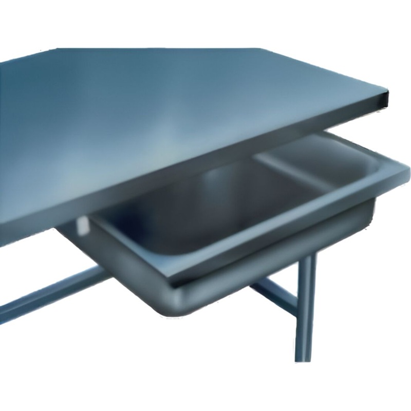 Winholt - 30" Stainless Steel Drawer for Poly Top Work Table - SD-1-30 (Non-Cancelable Item, ETA 2-4 Weeks, SPECIAL ORDER)
