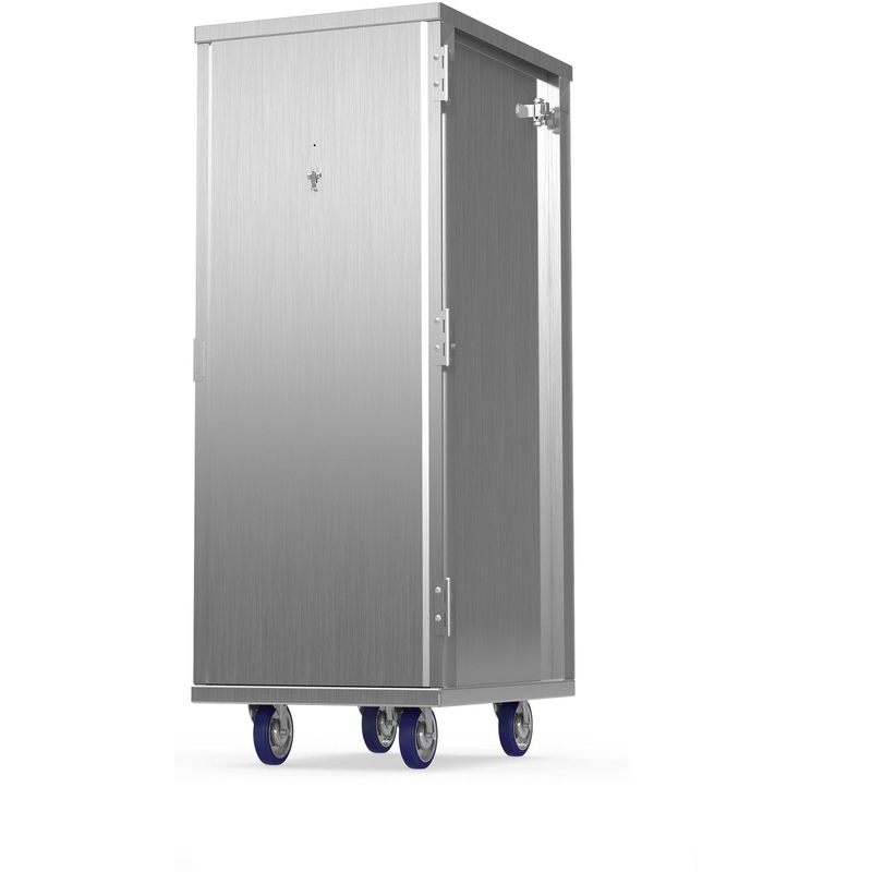 Winholt - Holds 32, 18 x 26 Pans Aluminum Enclosed Cabinet - EC1832-C (Non-Cancelable Item, ETA 2-4 Weeks, SPECIAL ORDER)