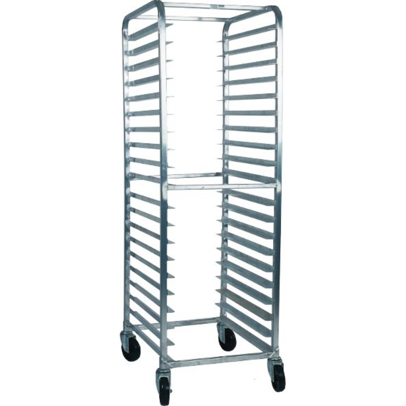 Winholt - 20-26" Stainless Steel Double Pan Rack - SS-2620B-36D-TG (Non-Cancelable Item, ETA 2-4 Weeks, SPECIAL ORDER)