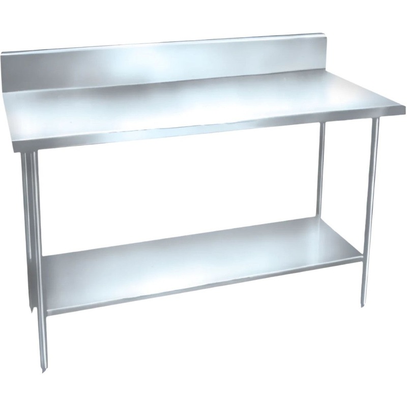 Winholt - 24" x 30" Stainless Steel Work Tables with 6 Height Backsplash - DTSBB-2430 (Non-Cancelable Item, ETA 2-4 Weeks, SPECIAL ORDER)