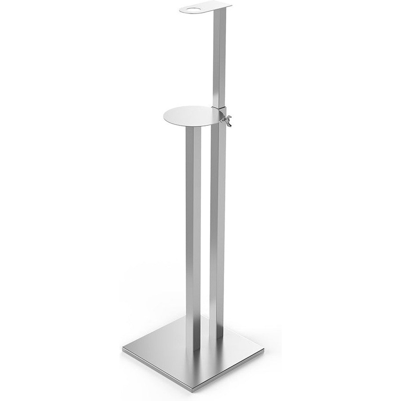 Winholt - Stainless Steel Sanitizer Dispensing Stand - SS1212DT (Non-Cancelable Item, ETA 2-4 Weeks, SPECIAL ORDER)