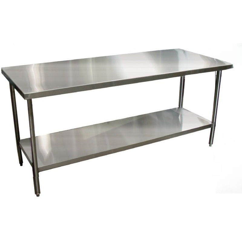 Winholt - 18" x 18" Stainless Steel Work Table With Undershef -DTS-1818 (Non-Cancelable Item, ETA 2-4 Weeks, SPECIAL ORDER)