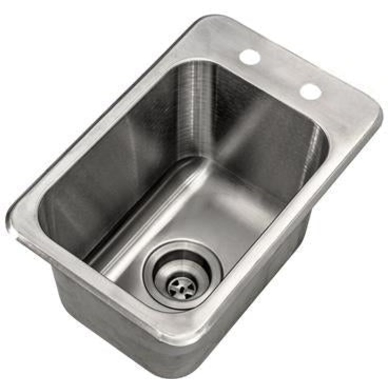 Winholt - 10 " Stainless Steel Deep Bowl Drop-In Sink - WS-DIS-FE-1110-10DP (Non-Cancelable Item, ETA 2-4 Weeks, SPECIAL ORDER)