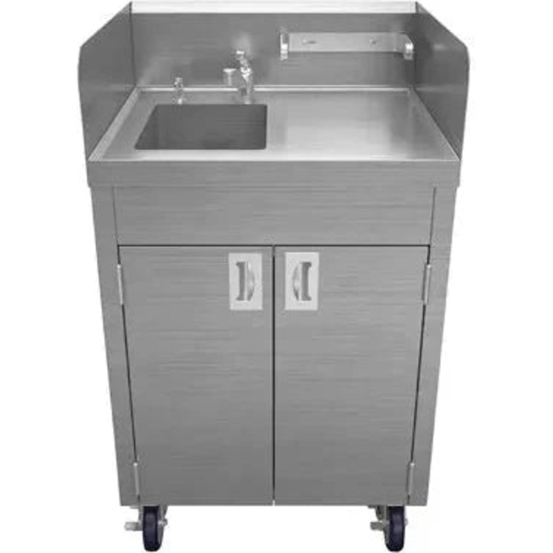 Winholt - 10" x 14" x 6" One Compartment Deep Bowl Hand Sink - STCT-BHD2424 (Non-Cancelable Item, ETA 2-4 Weeks, SPECIAL ORDER)