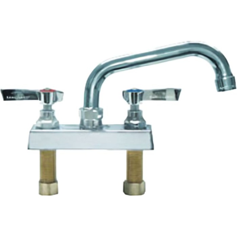Winholt - 12" Gooseneck Deck Mount Swing Faucet - WS-GSDM-12 (Non-Cancelable Item, ETA 2-4 Weeks, SPECIAL ORDER)