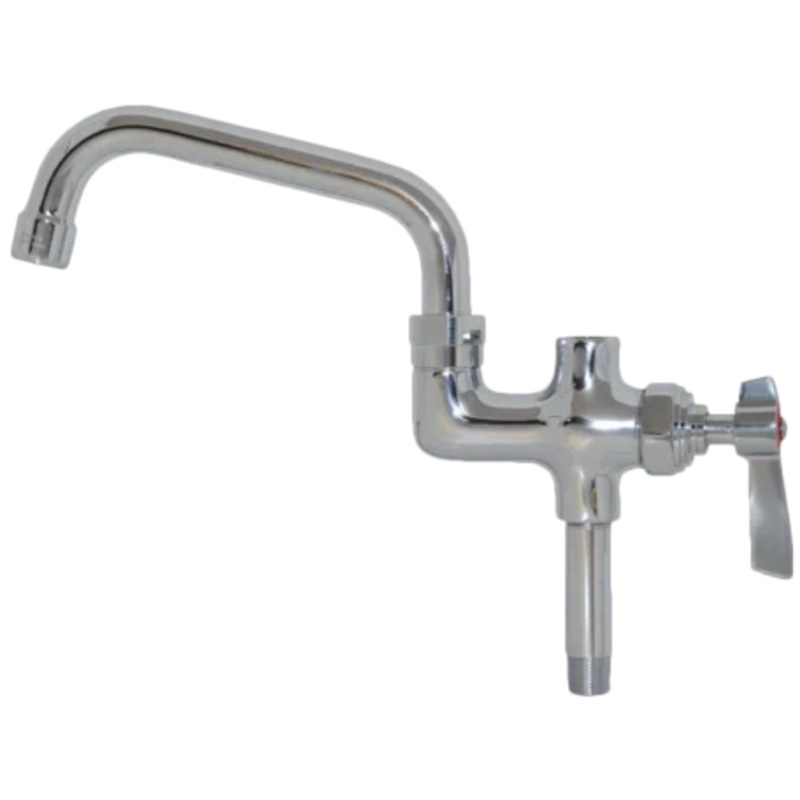Winholt - 12" Pre-Rinse Add-on Swing Faucet - WS-SFSM-12ST (Non-Cancelable Item, ETA 2-4 Weeks, SPECIAL ORDER)