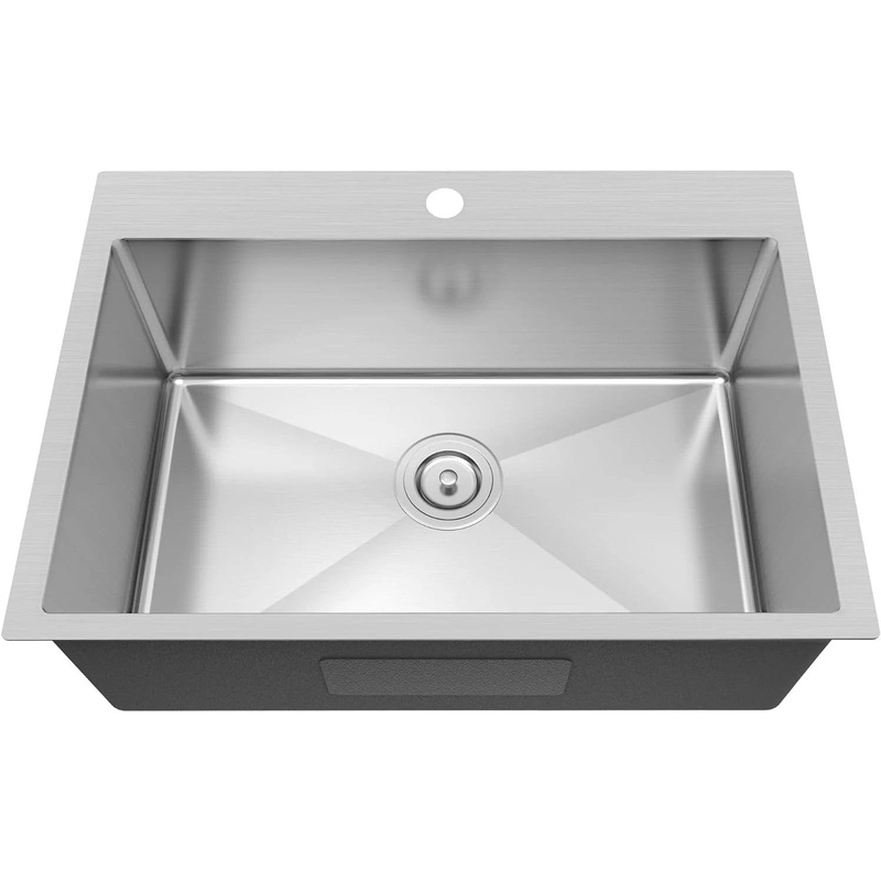 Winholt - 20" x 28" x 12" Stainless Steel Deep Bowl Drop-In Sink - WS-DIS-FE-2028-12DP (Non-Cancelable Item, ETA 2-4 Weeks, SPECIAL ORDER)
