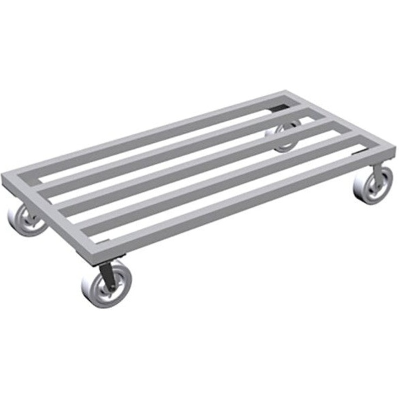 Winholt - 24" x 42" Aluminum Mobile Dunnage Rack - MDR-2442 (Non-Cancelable Item, ETA 2-4 Weeks, SPECIAL ORDER)