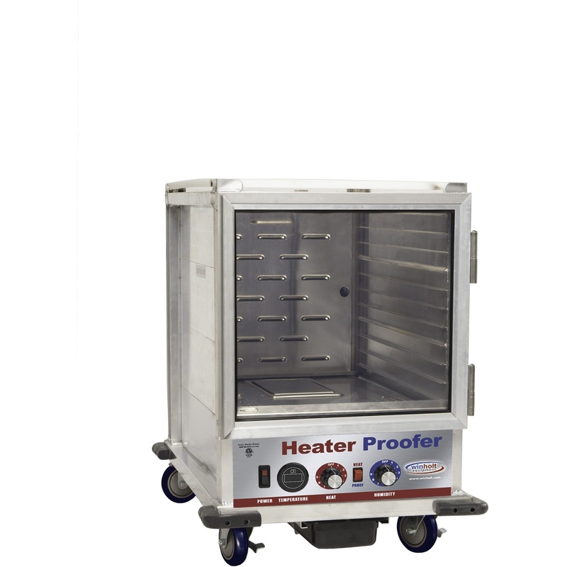 Winholt - 1/2 Height Heater Proofer with Removable Poly Top, and Analog Drawer - NHPL-1810HHC (Non-Cancelable Item, ETA 2-4 Weeks, SPECIAL ORDER)