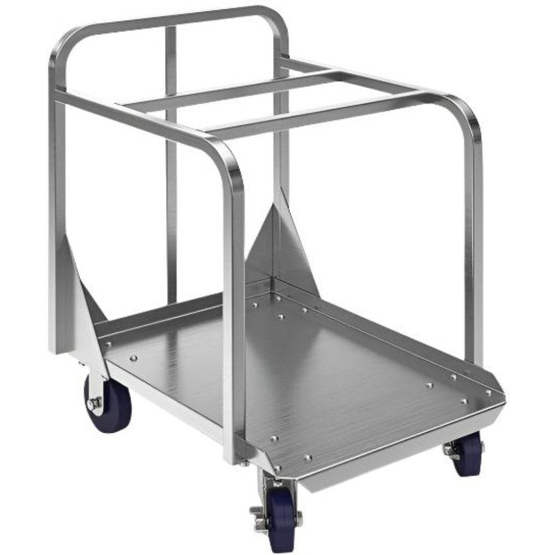 Winholt - 27" Aluminum Sheet Pan Truck With Stainless Casters - D2027-BPC-SSC (Non-Cancelable Item, ETA 2-4 Weeks, SPECIAL ORDER)