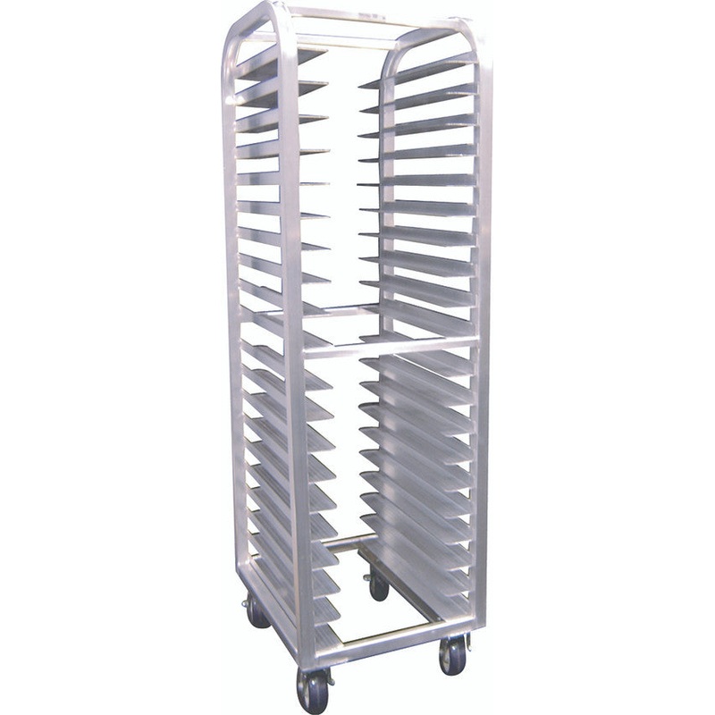 Winholt - 30 Pans Aluminum Full Height End Loading Extra Heavy Duty Mobile Pan Rack - AL-1830/HD (Non-Cancelable Item, ETA 2-4 Weeks, SPECIAL ORDER)