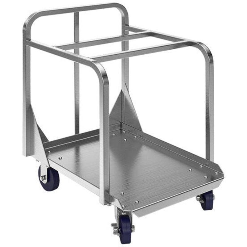 Winholt - Aluminum Sheet Pan Truck with Two Top Cross Bars - D2027A-BPC-SS (Non-Cancelable Item, ETA 2-4 Weeks, SPECIAL ORDER)