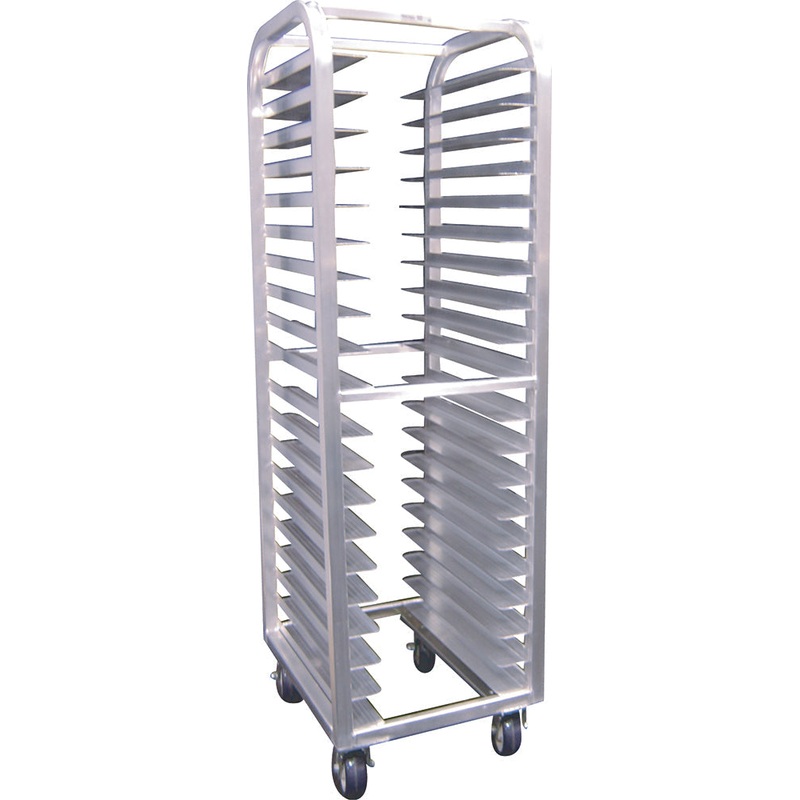 Winholt - Holds 20-18" Trays Extra Heavy Duty, End Loading Pan Rack With Tray Guard - AL-1820-HD-TG (Non-Cancelable Item, ETA 2-4 Weeks, SPECIAL ORDER)