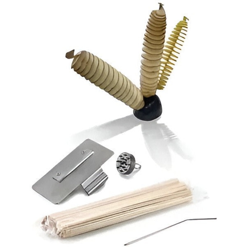Bron Coucke - 12" x 4" x 1.5" "Le Rouet" Curly Fry Attachment For Vegetable Slicer - 4035CHA