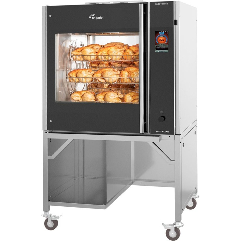 FriJado - TDR 7 S AC Stainless Steel Turbo Deli Rotisserie AutoClean Oven With WiFi - 9319170