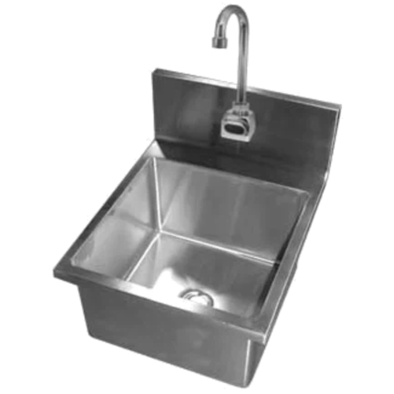 Winholt - 18" x 15" Hand Sink with Electronic Faucet - WS-HS-1410-EF (Non-Cancelable Item, ETA 2-4 Weeks, SPECIAL ORDER)
