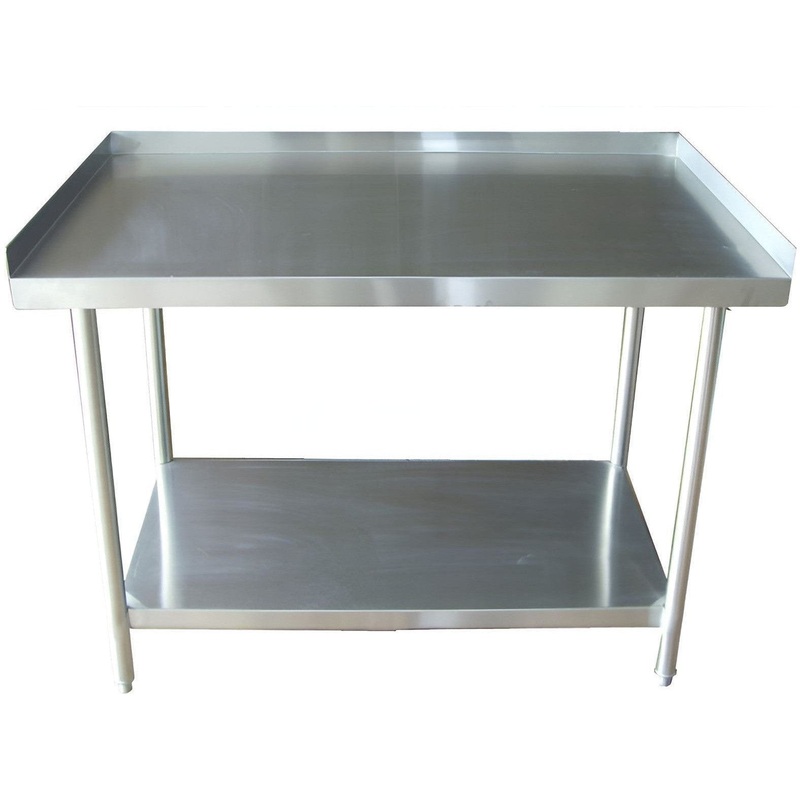 Winholt - 24" x 23" x 25" 14 Gauge Stainless Steel Equipment Stands with Undershelf and Mobile Unit with Casters - ES2423MLC-25H (Non-Cancelable Item, ETA 2-4 Weeks, SPECIAL ORDER)