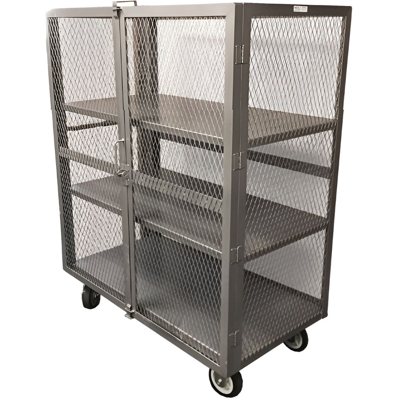 Winholt - 34" x 70" x 69.7" Steel Security Cage - EC-3470 (Non-Cancelable Item, ETA 2-4 Weeks, SPECIAL ORDER)