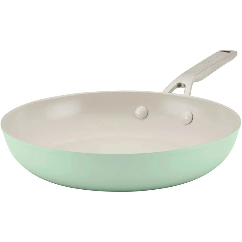 KitchenAid - 10"/25cm Pistachio Hard Anodized Ceramic Fry Pan - 84826-T