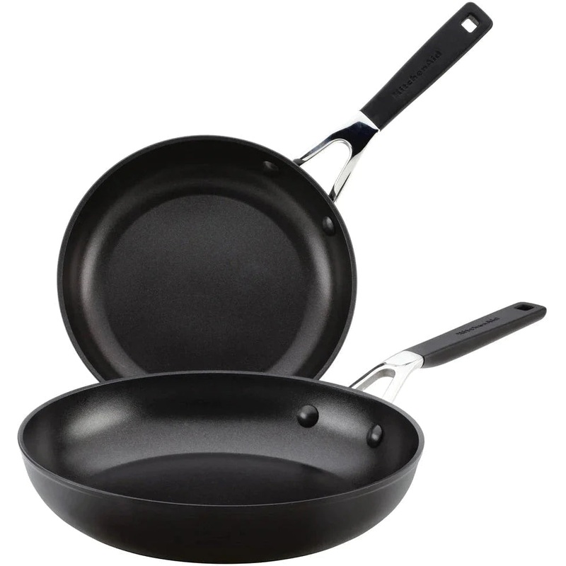 KitchenAid - 2 PC Hard Anodized Nonstick Frying Pan Set - 84803-TF05